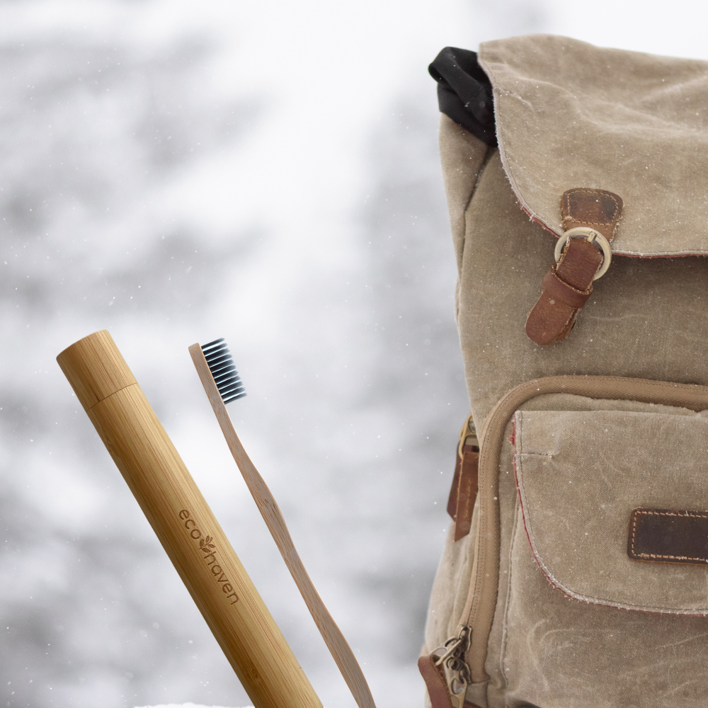 Bamboo Travel Case - Toothbrush