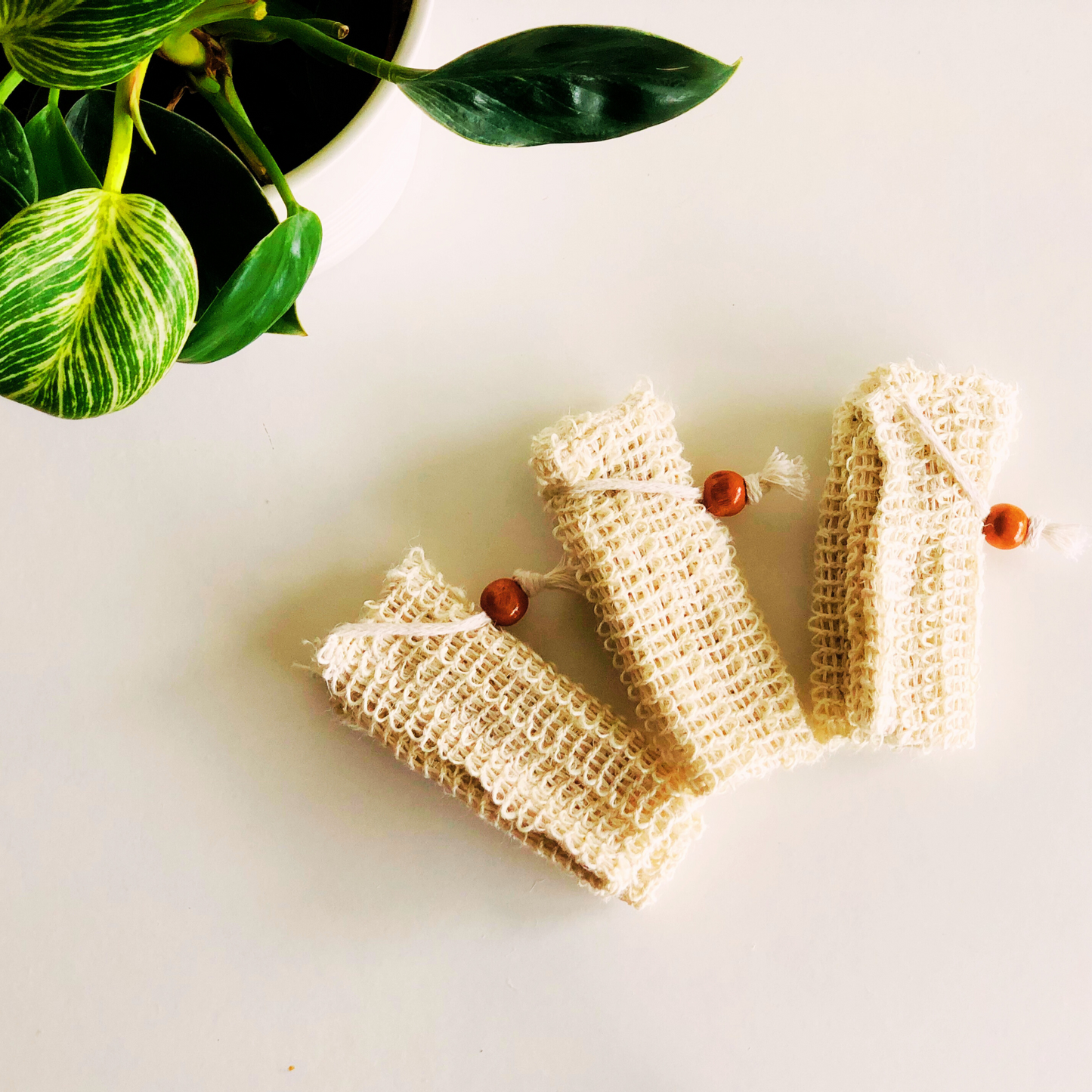 Sisal Soap Bag - 100% biodegradable - Natural