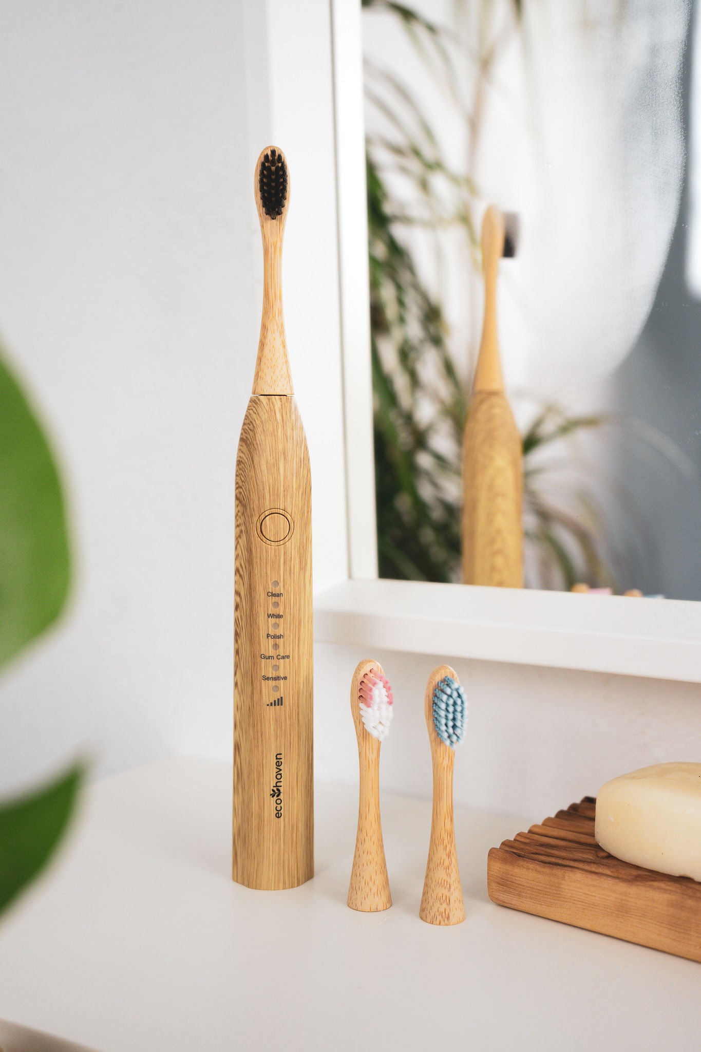 Plastic-Free Bamboo Electric Toothbrush