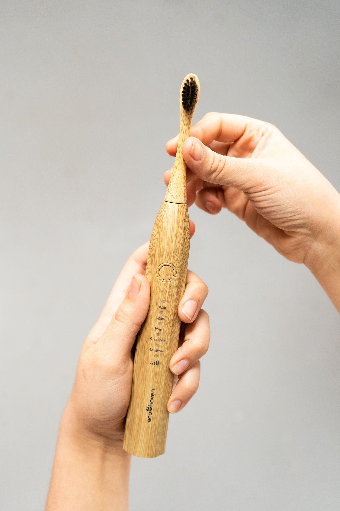 Plastic-Free Bamboo Electric Toothbrush