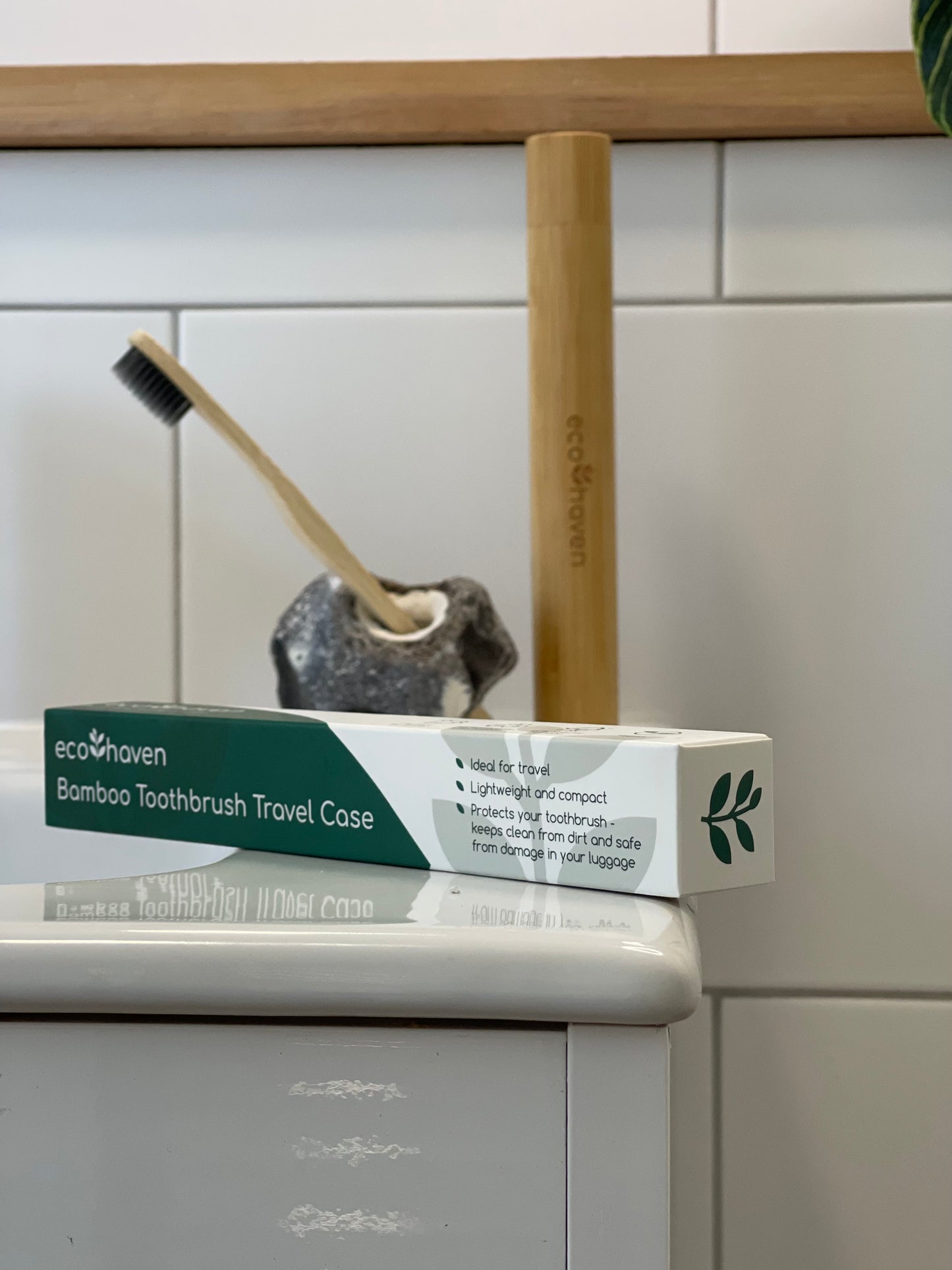 Bamboo Travel Case - Toothbrush