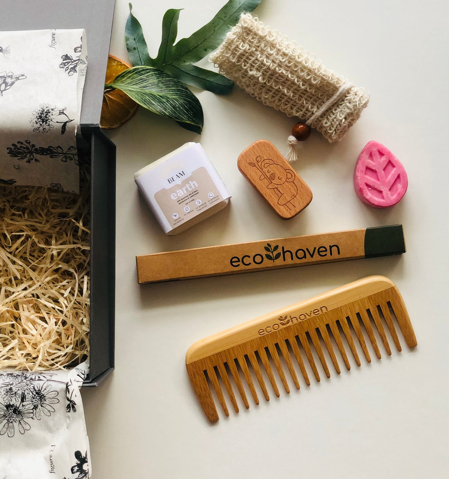 Eco-Friendly Gift Box - Natural Beauty - Medium - Plastic Free