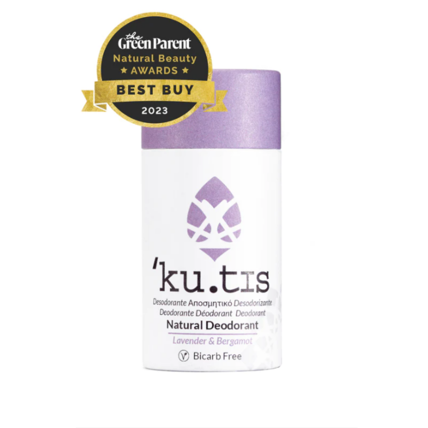 Natural deodorant by Ku-tis, Lavender and Bergamot, Best Buy natural Beauty Award by The Green Parent