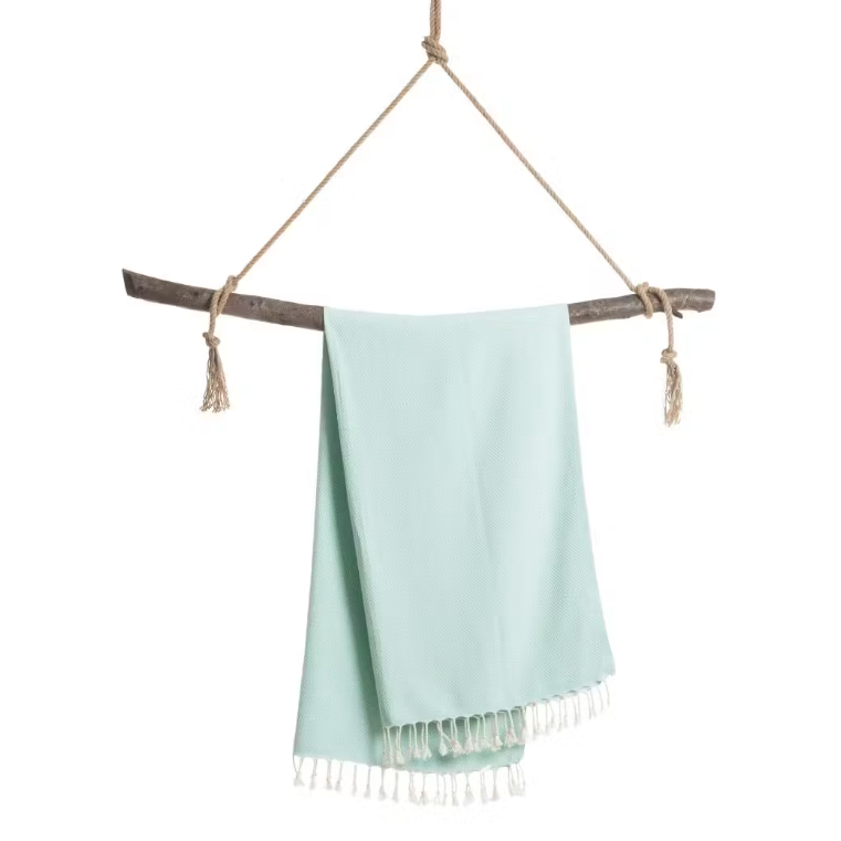 Hammam Towel - Turquoise - Ecohaven