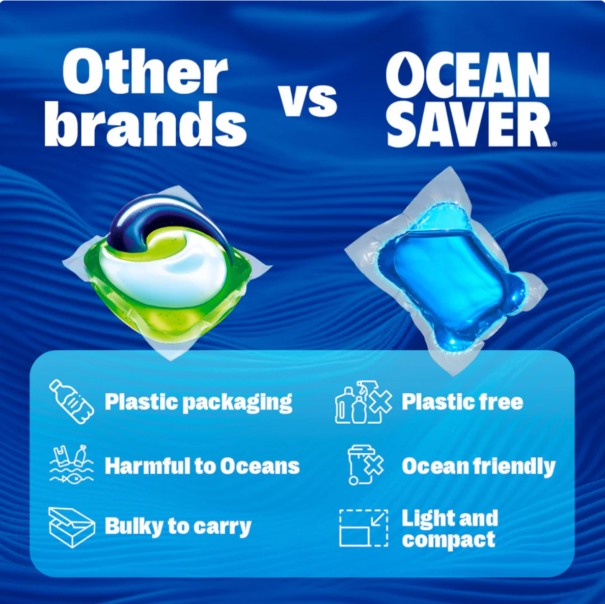 Ocean Saver - Non-Bio Laundry Detergent Ecocaps - 34