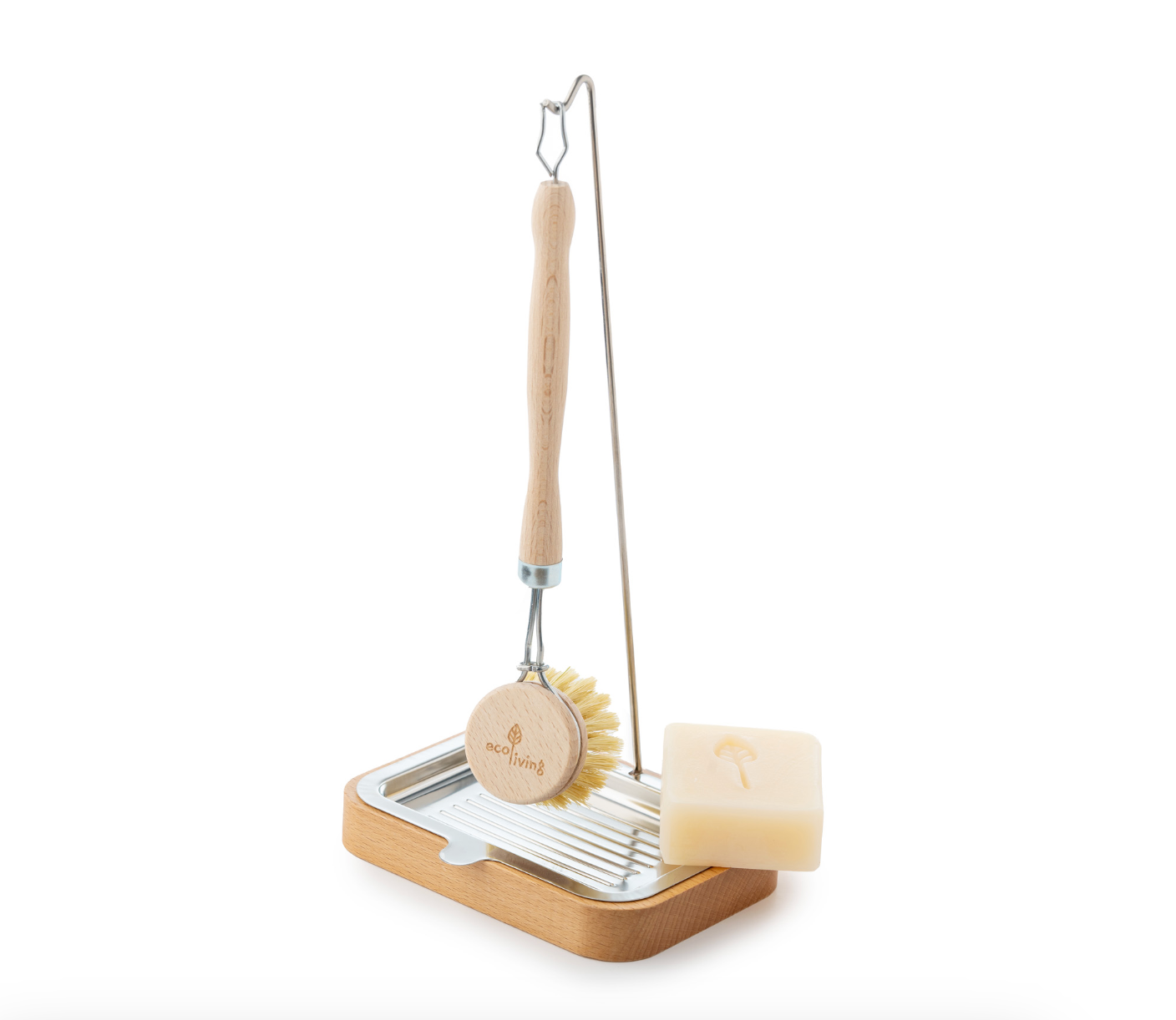Dish Brush Holder - Beech Wood - Eco living