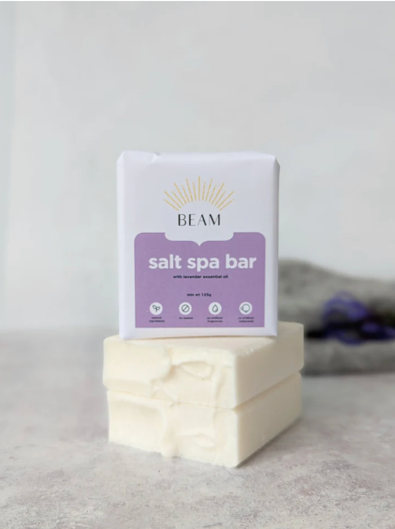 Salt Bar - Lavender - Beam - Vegan - 120g-55g
