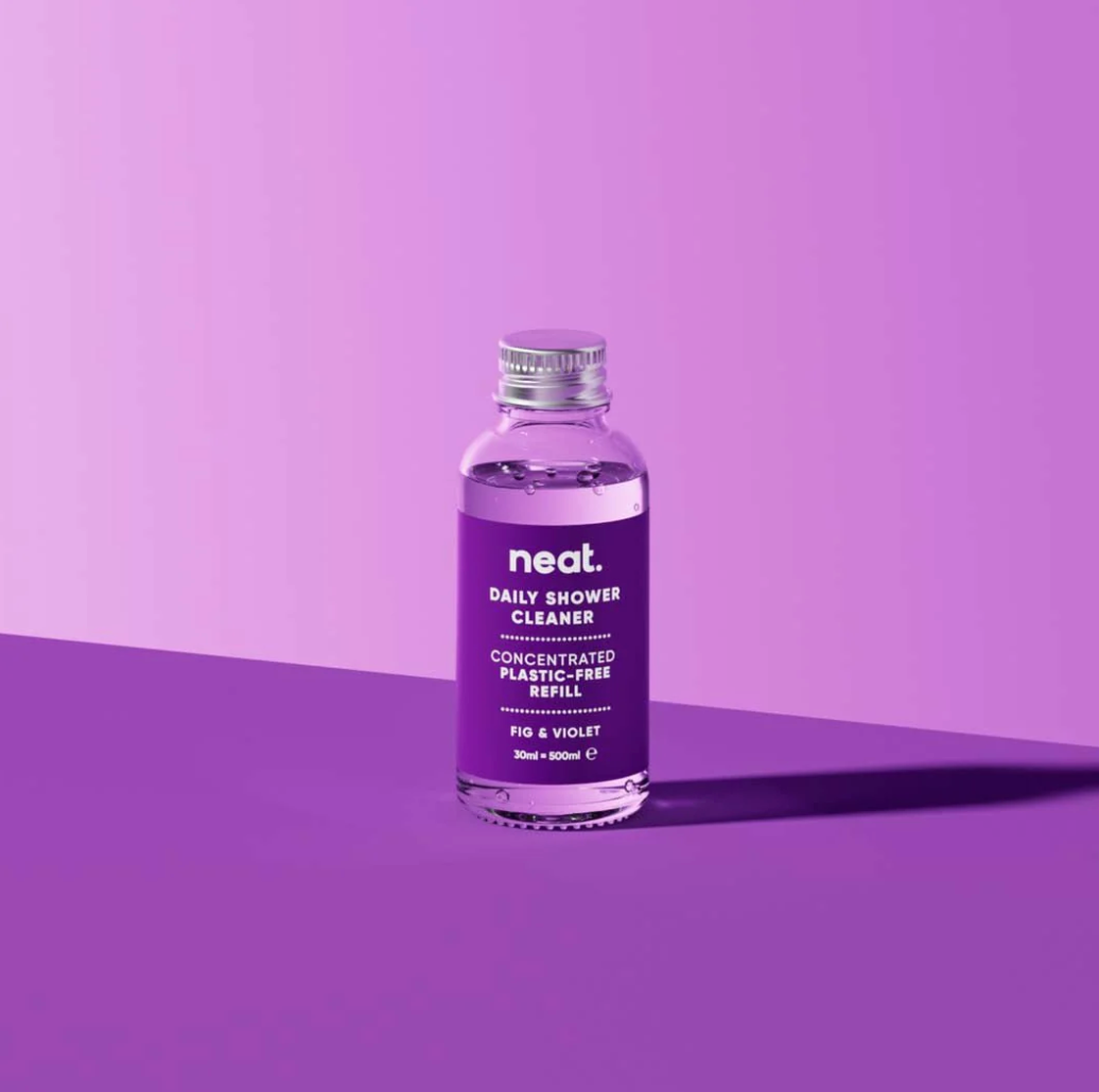 Neat - Daily Shower Cleaner - Plastic-Free Refill - Fig & Violet - 30ml