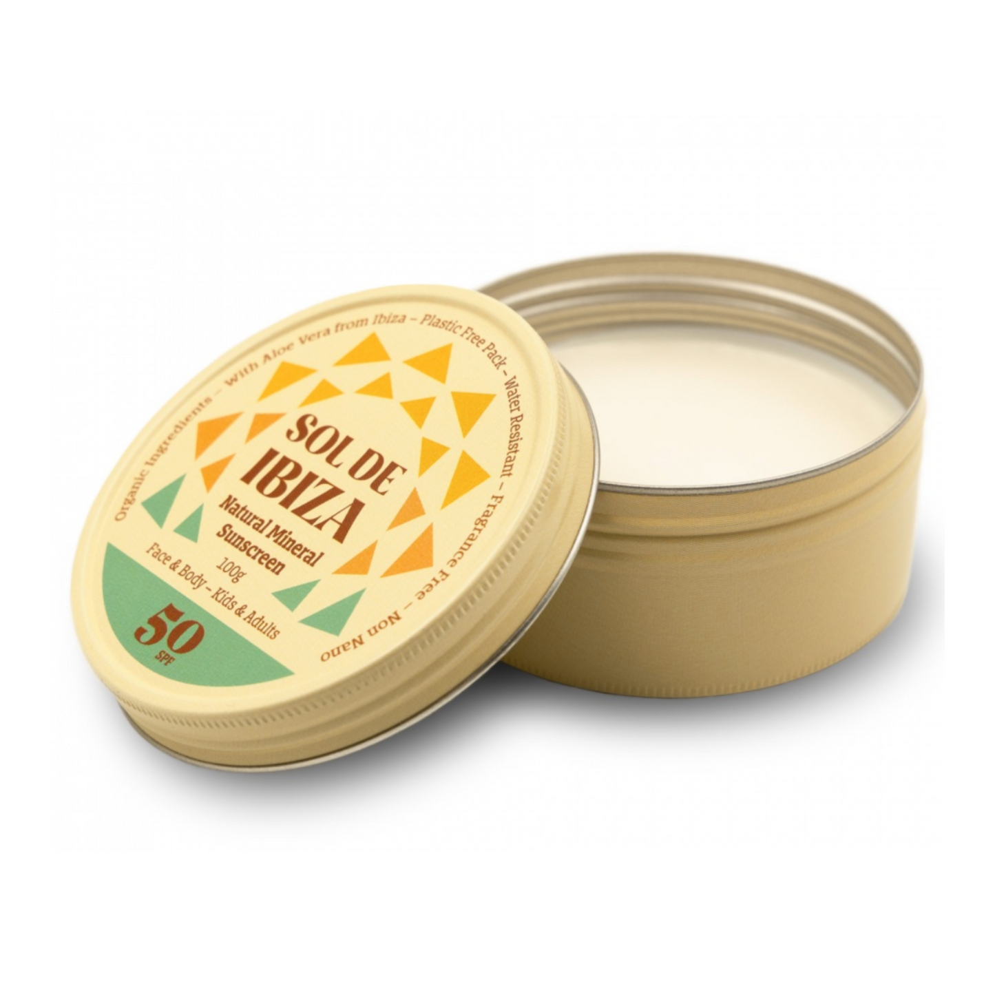 Face & Body Eco-friendly Sun Cream - SPF50 - Sol de Ibiza -