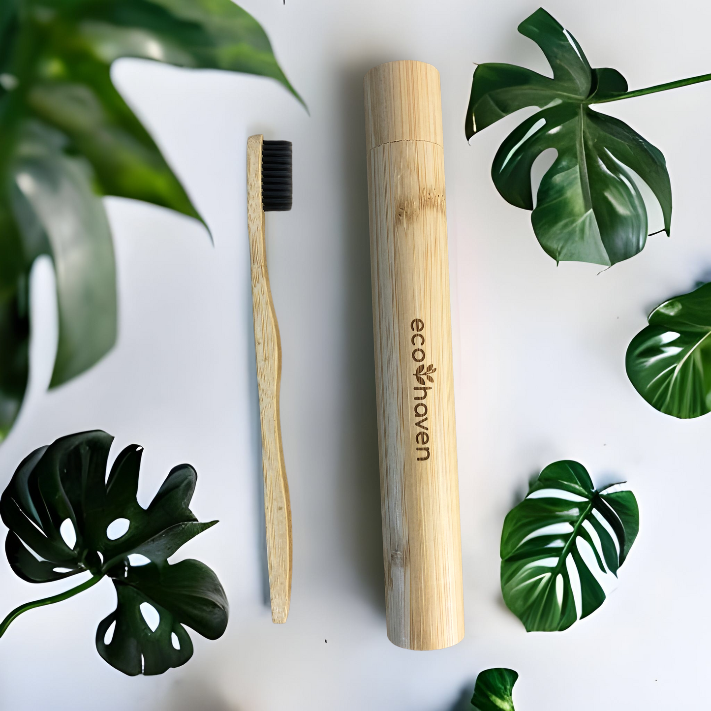 Bamboo Travel Case - Toothbrush