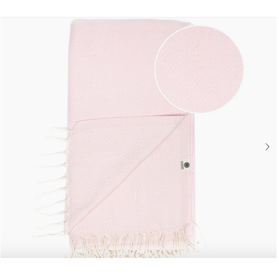 Hamman Towel - Pale Pink