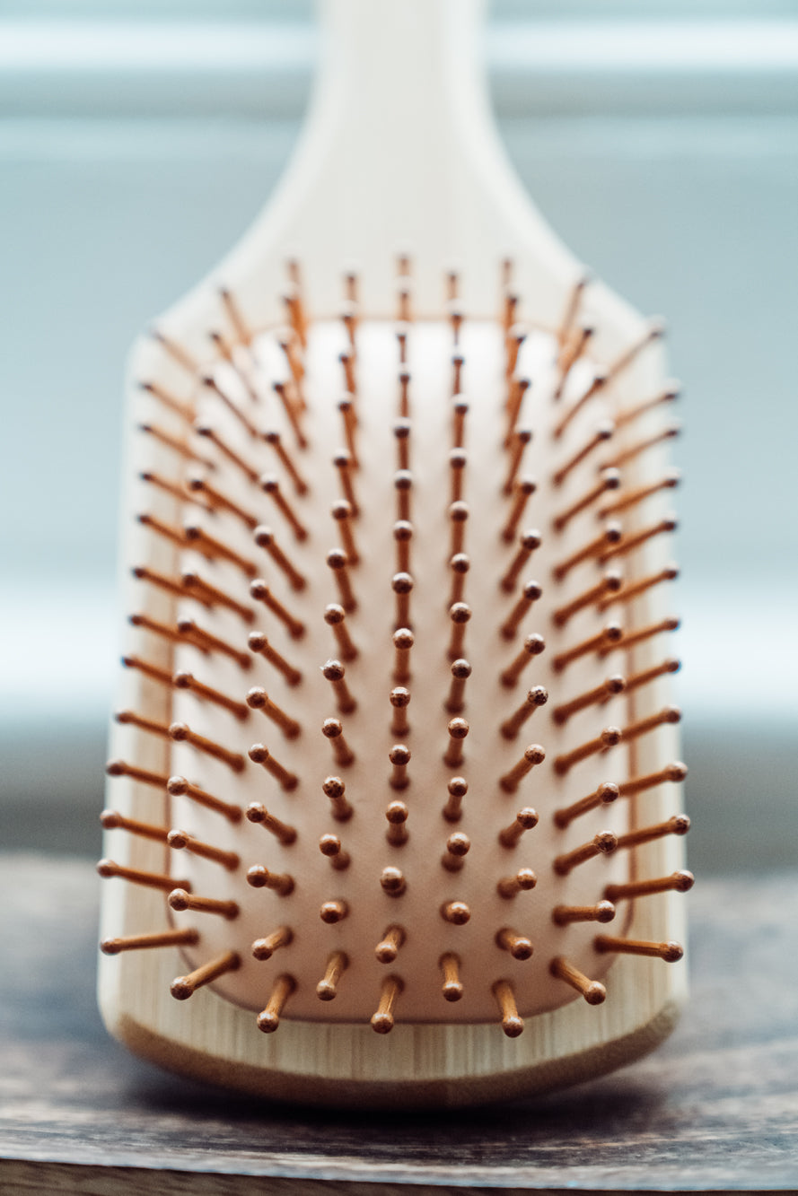 Eco-friendly Bamboo Hairbrush - Paddle