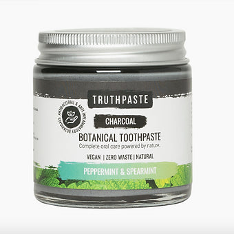 Eco-Friendly Toothpaste - Peppermint & Spearmint - Charcoal - 100ml