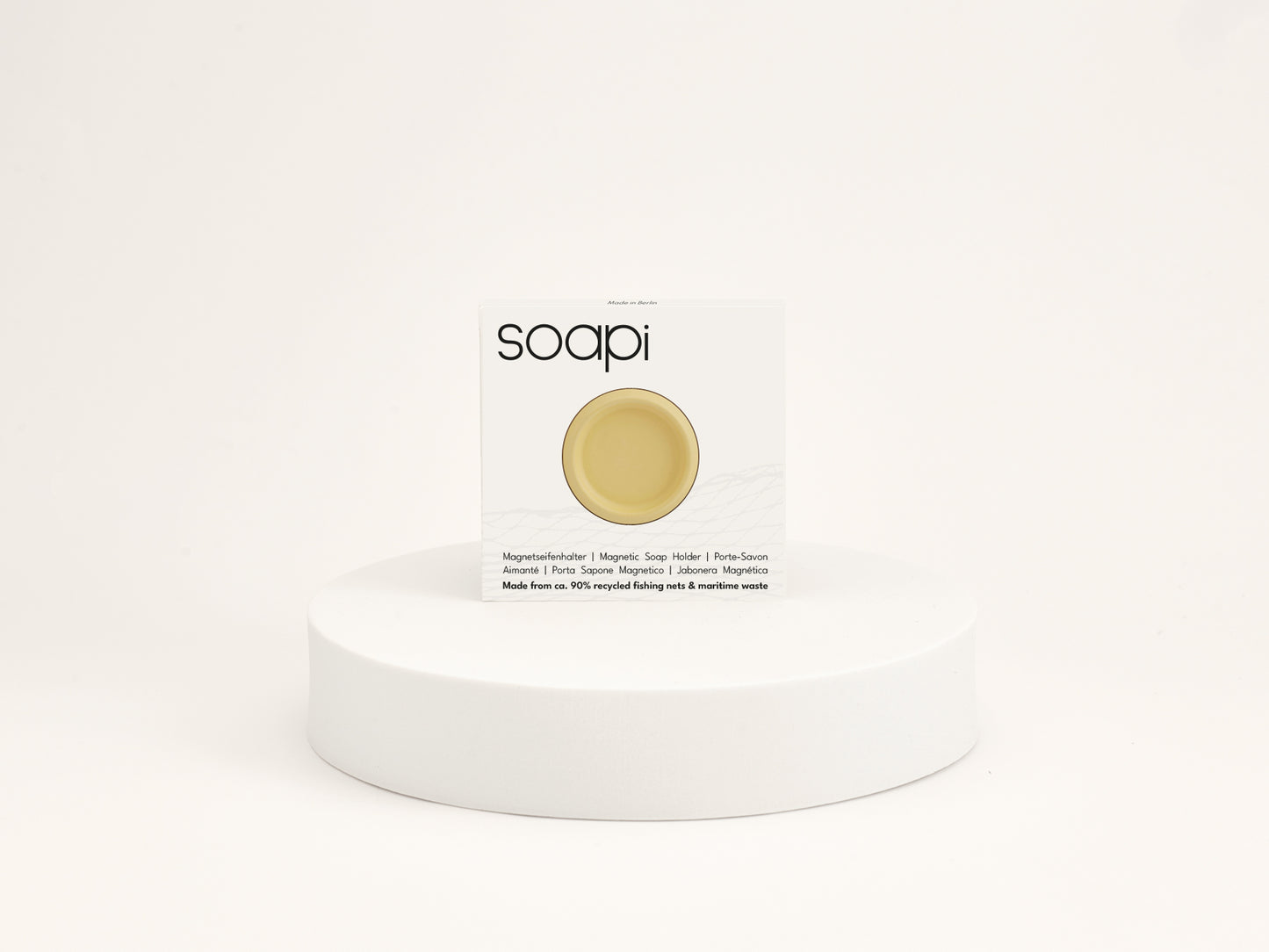 Soapi - Magnetic Soap Holder - Yellow