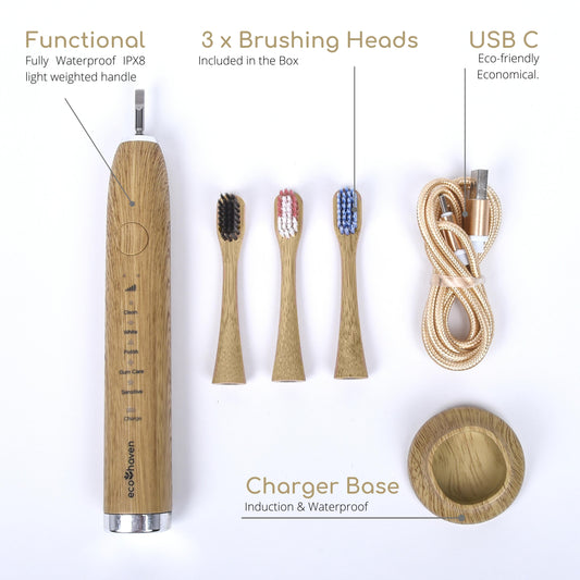 Bamboo Electric Toothbrush - Spare Charger