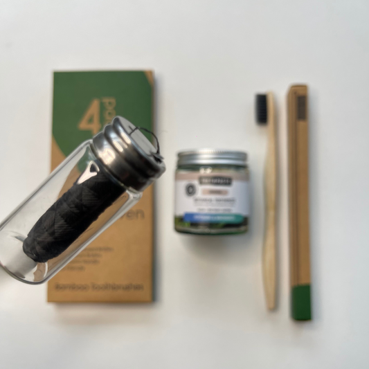 Bamboo Dental Floss - Charcoal - 30m