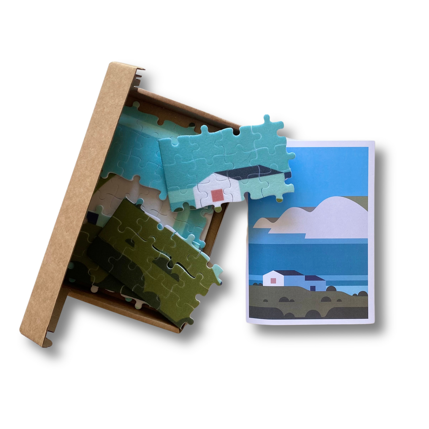 White Cliffs - Seven Sisters - Travel Jigsaw Puzzle - 120 pieces