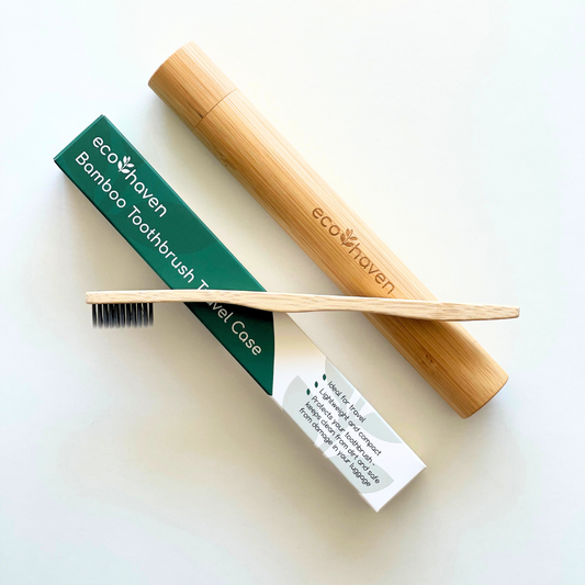 Bamboo Travel Case - Toothbrush