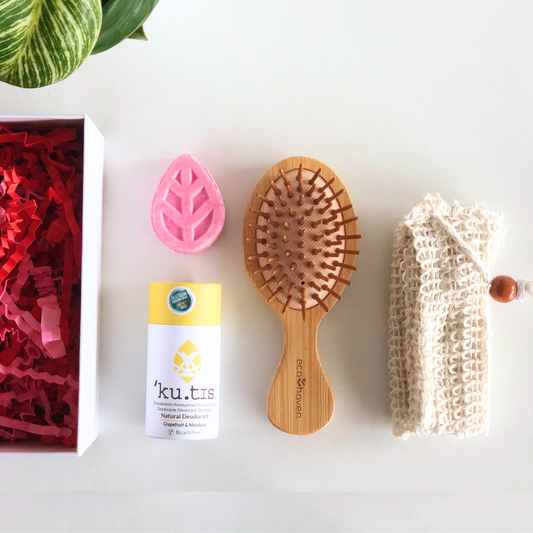 Travel Gift Set - Hair & Beauty - Kutis Natural deodorant - Vegan - plastic free