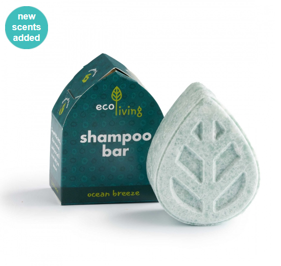 ecoliving natural Shampoo Bar Travel Size - Ocean Breeze/ Autumn Berries - 25g