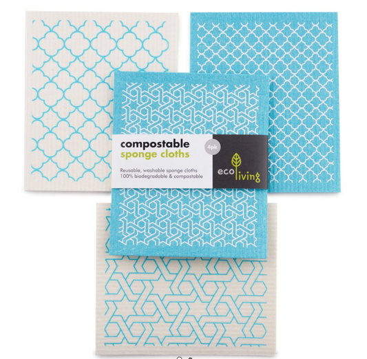 Swedish Compostable Cloth - Pack of 4