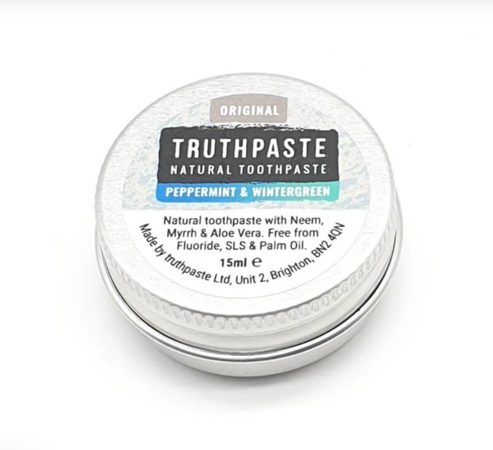 Truthpaste - Charcoal -Peppermint & Spearmint - Travel size - 15ml