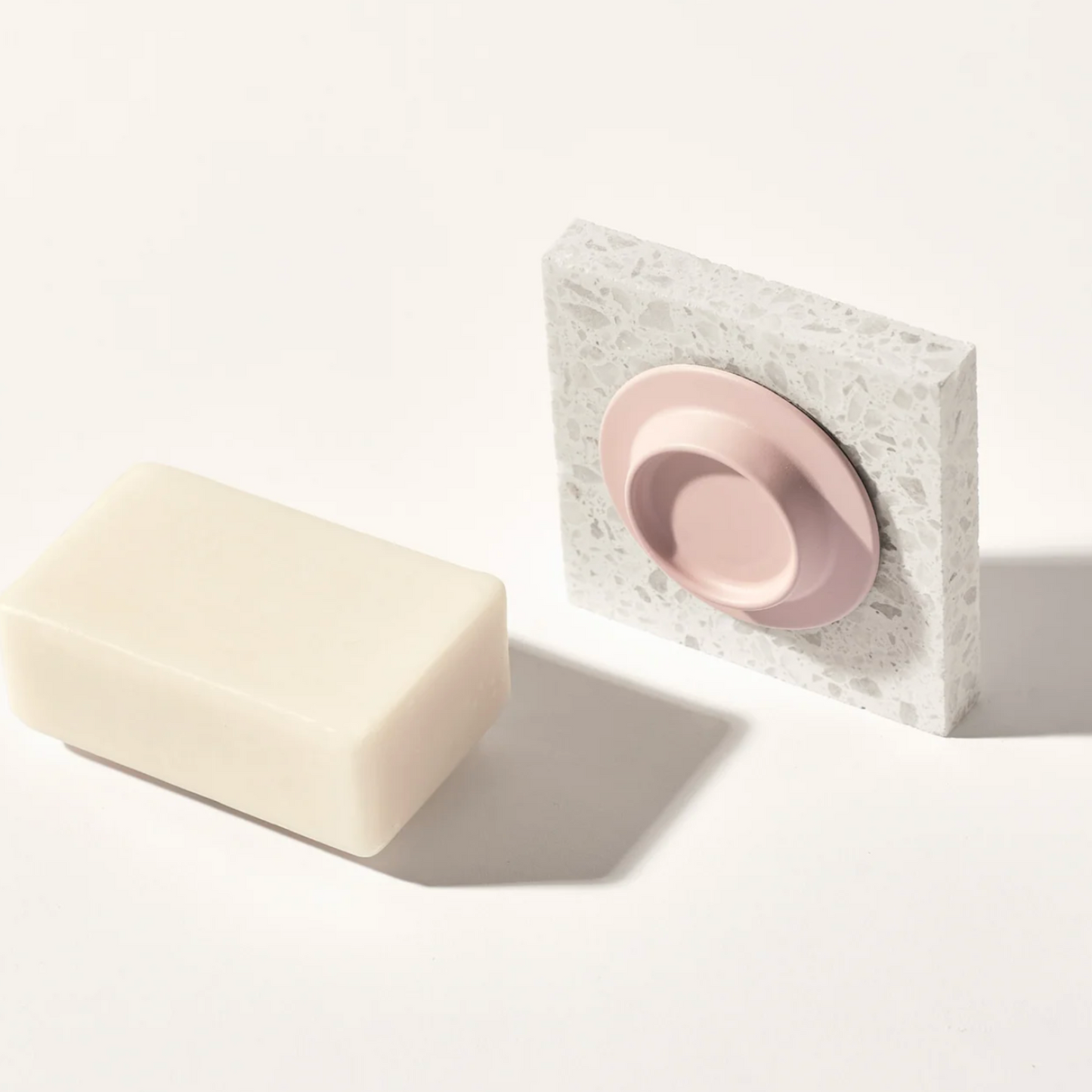 Soapi - Pink - Magnetic Soap Holder - Wall Mounted -