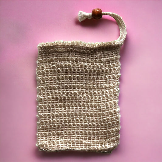 Sisal Soap Bag - 100% biodegradable - Natural