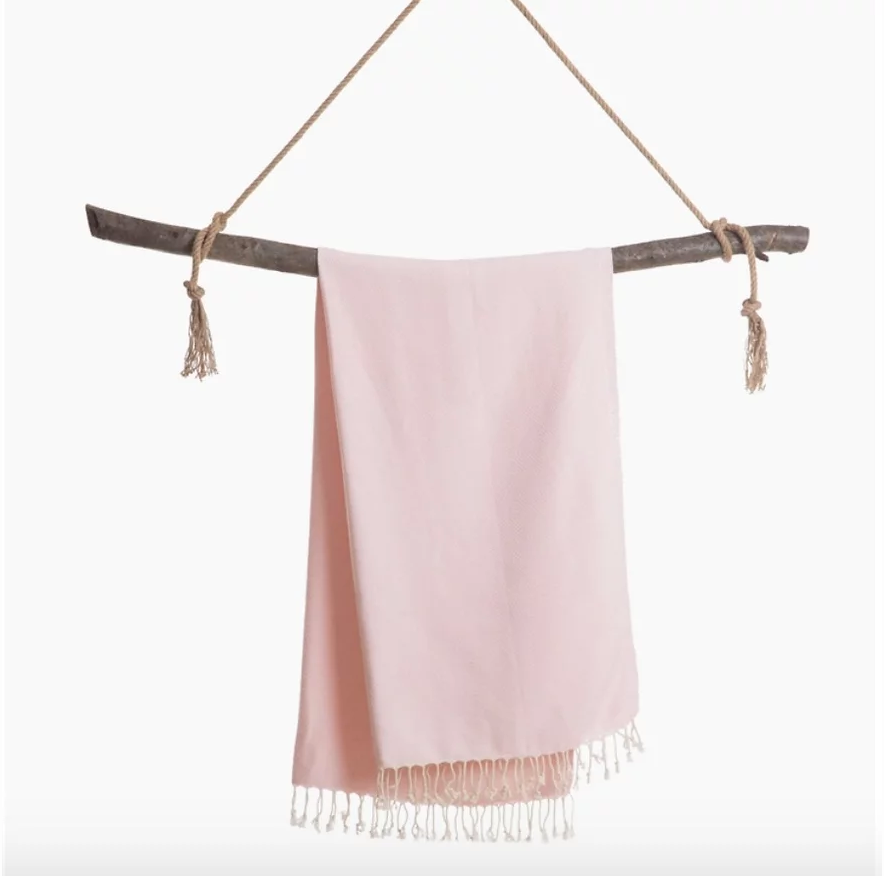 Hamman Towel - Pale Pink