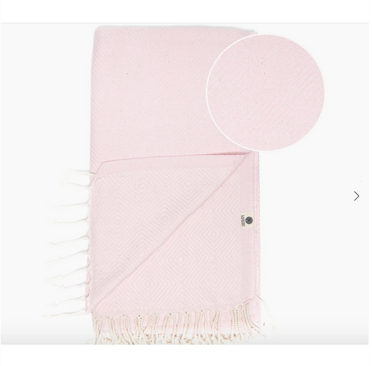 Hamman Towel - Pale Pink