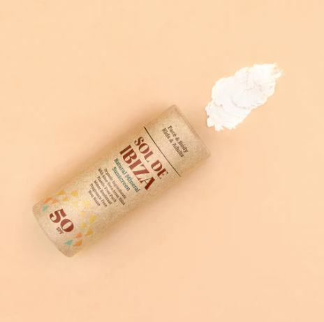 Sol de Ibiza - Sunscreen cream SPF50- Natural Mineral Suncream