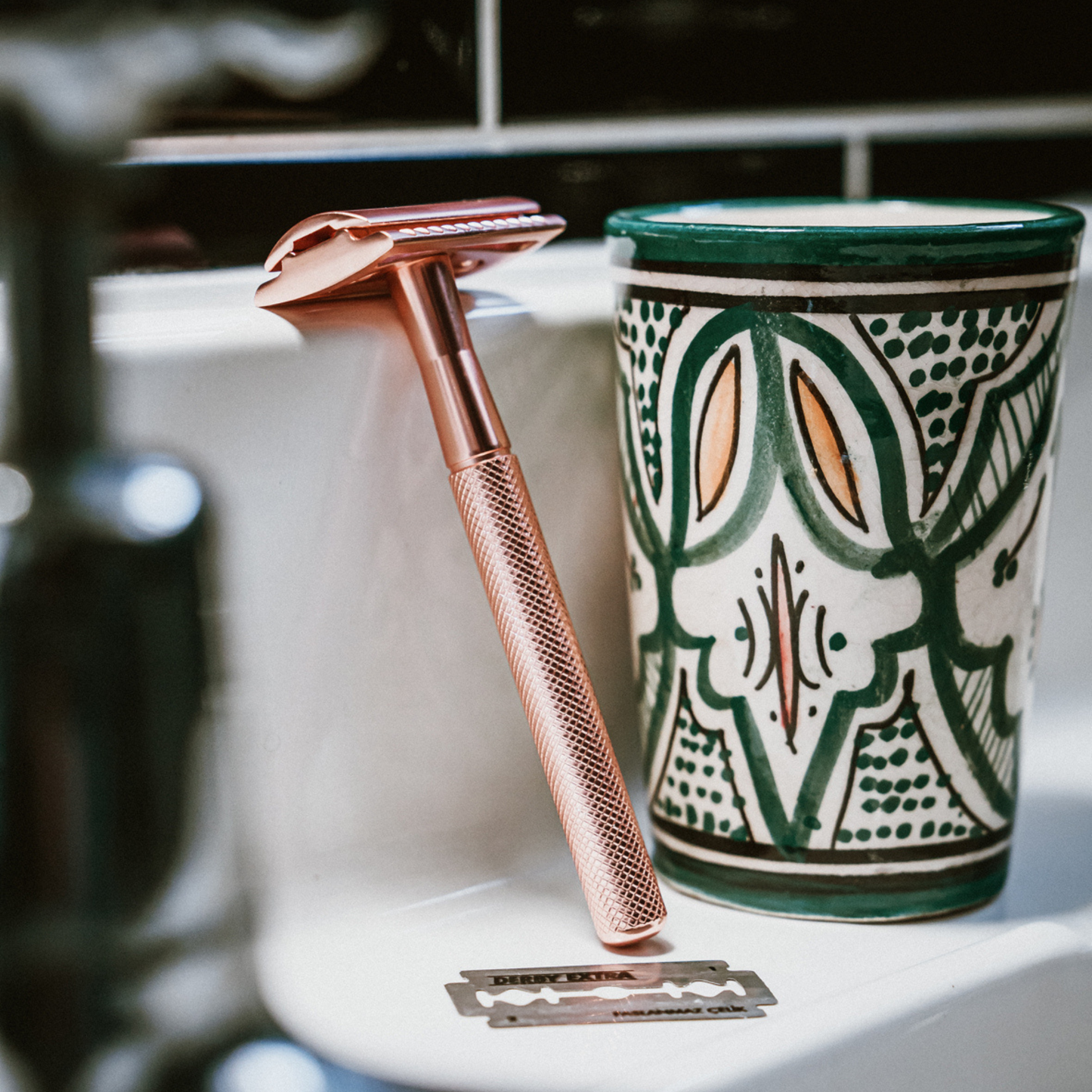 Pink Safety Razor