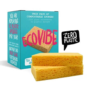 Cellulose Sponges - Pack of 2 - EcoVibe