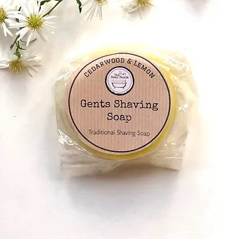 Cedarwood & Lemon Gents Shaving Soap -The Soap Shack