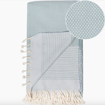 Hammam Towel - Light Blue -